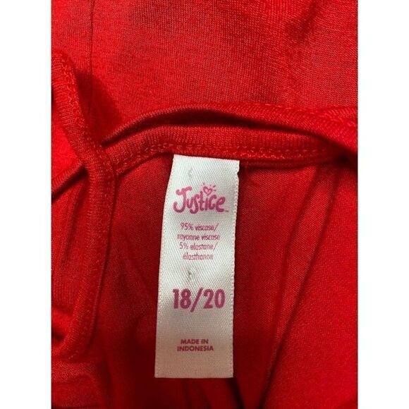 Justice Unicorn Dress Long Sleeve Magical Super Soft Criss Cross Back Sz 18/20 - Picture 4 of 5